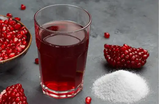 pomegranate juice and sugar is great grenadine substitute
