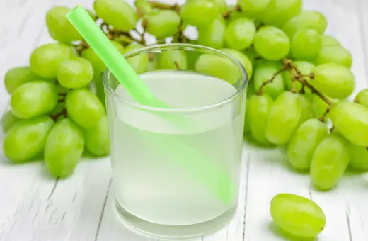 white grape juice is a fantastic replacement for brandy