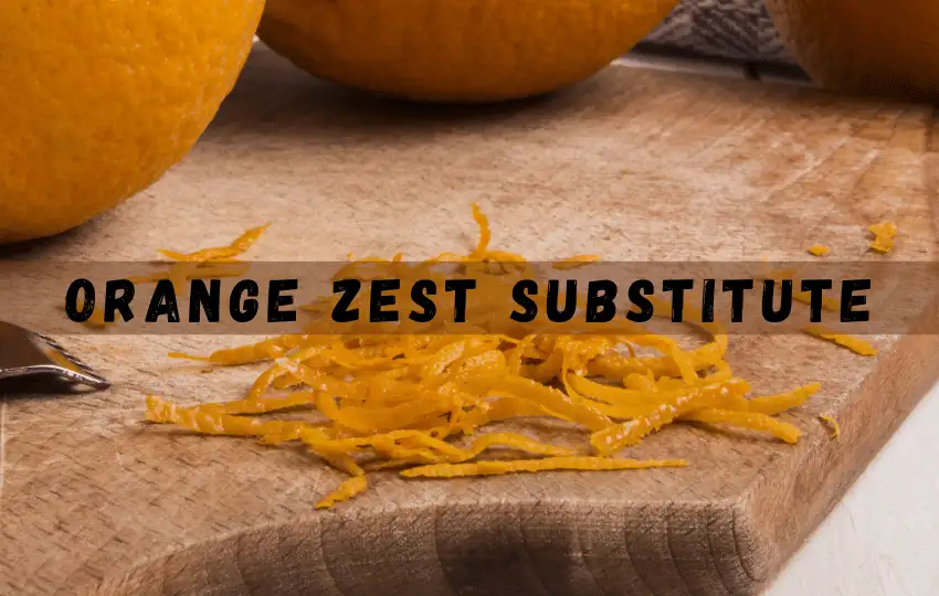 orange zest is the outer part of an orange peel