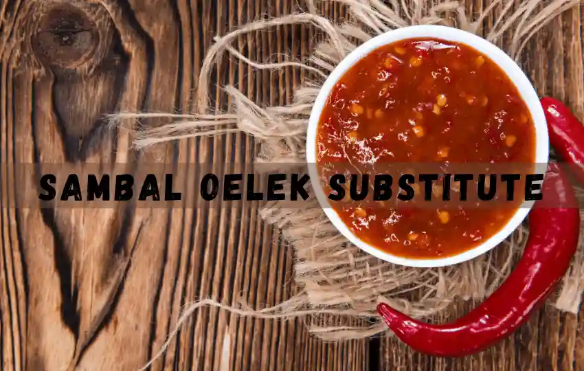 sambal oelek is a spicy condiment made from ground red chilies