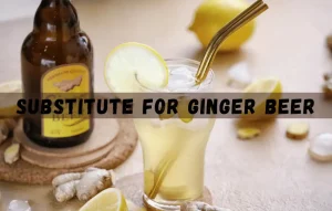 ginger beer is a carbonated sweetened beverage that is flavored with ginger